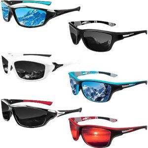 Salfboy Polarized Sports Sunglasses for Men Fishing Sun Glasses