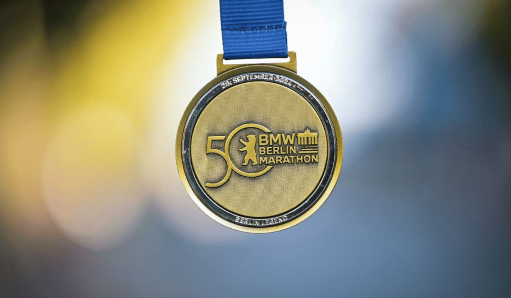 BMW Berlin Marathon 2024 Finisher Medal