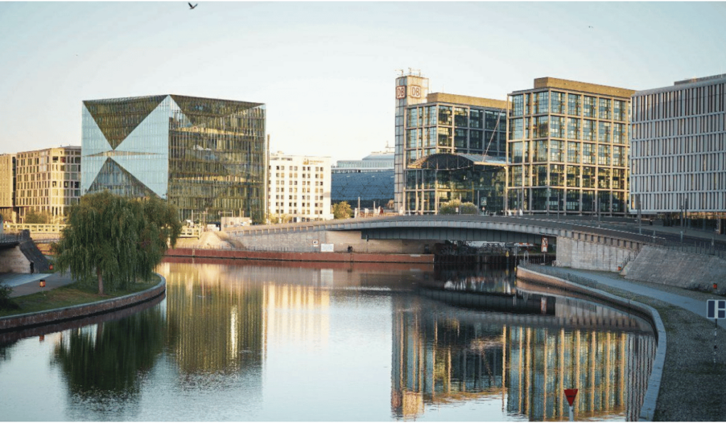 Government Buildings, Spree River, Berlin