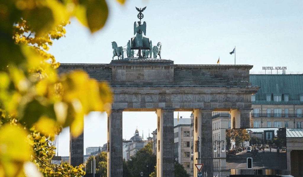 View of Brandenburg Gate